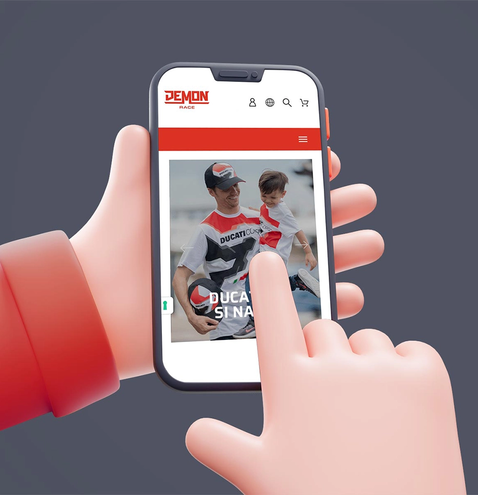 demon race - progetto - ad web agency